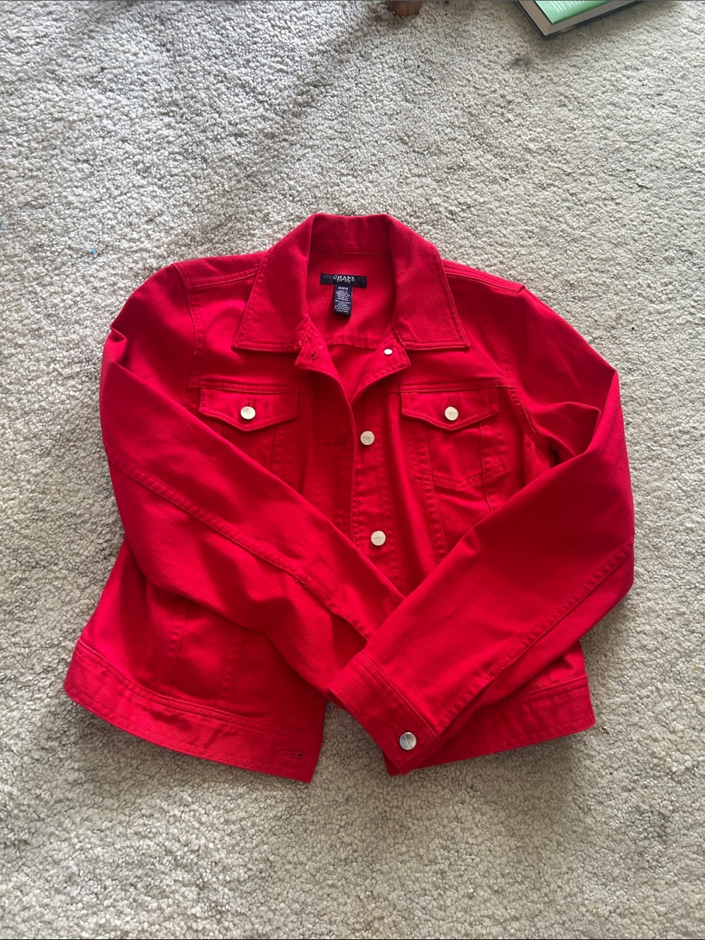 Red Denim Jacket